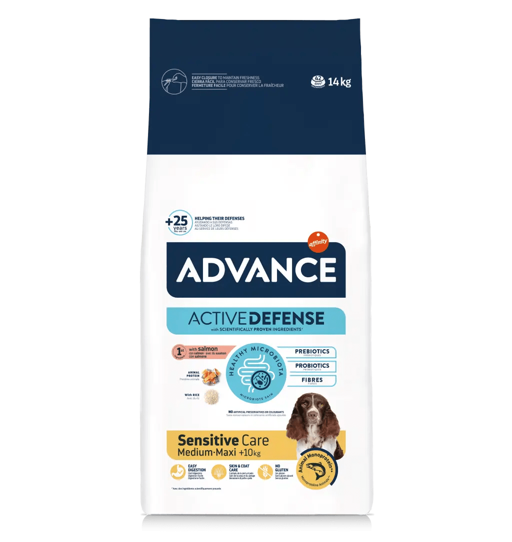Advance Sensitive Adult Medium/Maxi Salmone 12kg