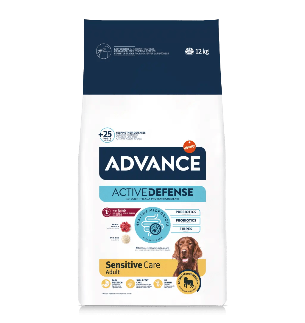 Advance Sensitive Adult Medium/Maxi Agnello 12kg