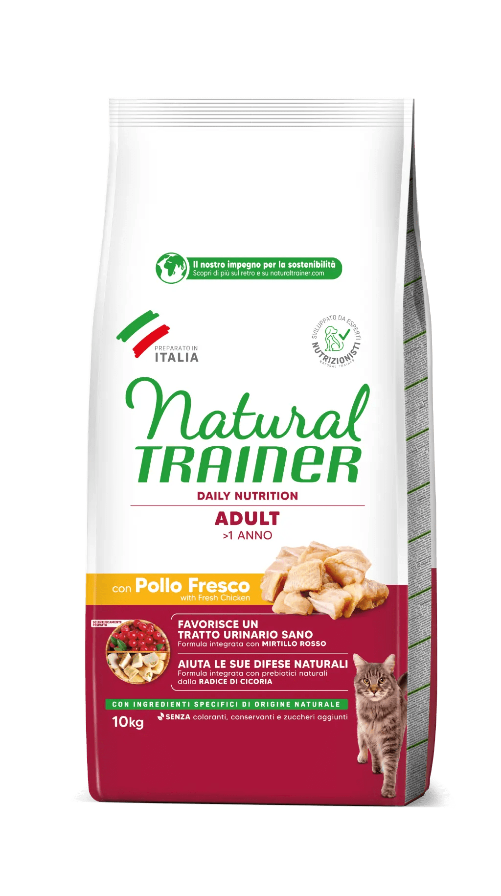 Natural Trainer Adult con Pollo Fresco 10kg