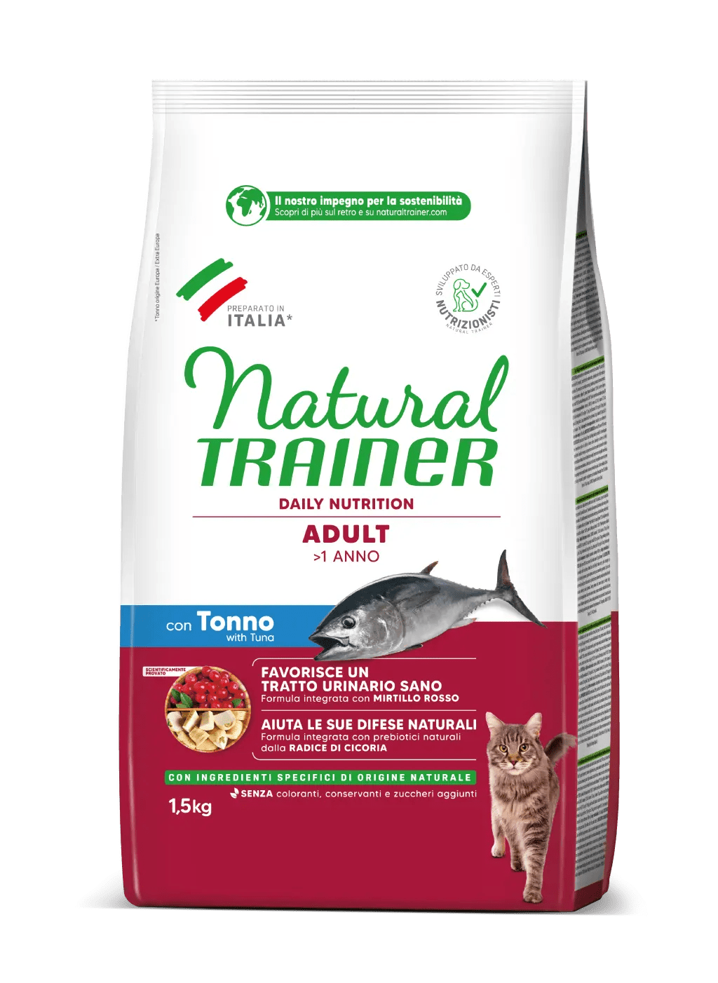 Natural Trainer Adult con Tonno 1.5kg
