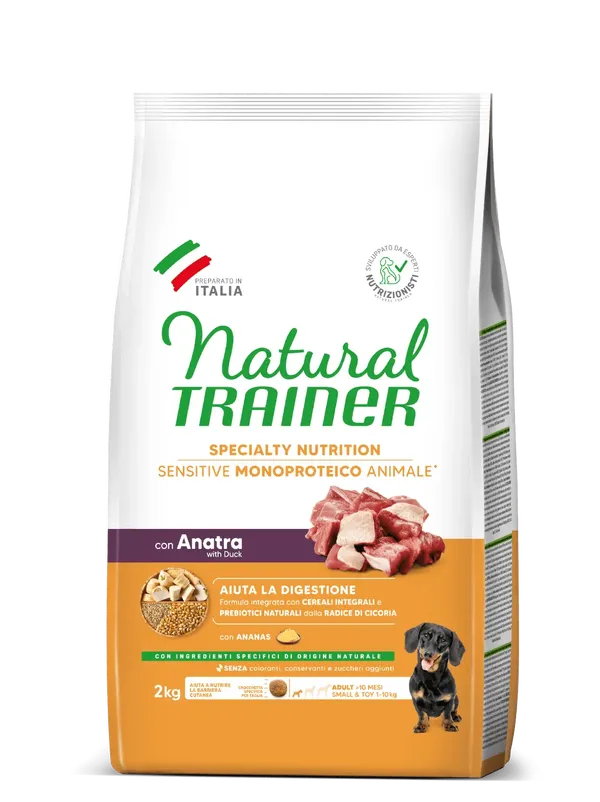 Trainer Sensitive Small&Toy Adult No Gluten Anatra 2kg