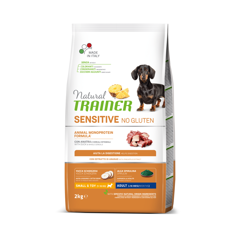 Trainer Sensitive Small&Toy Puppy&Junior Anatra 2Kg