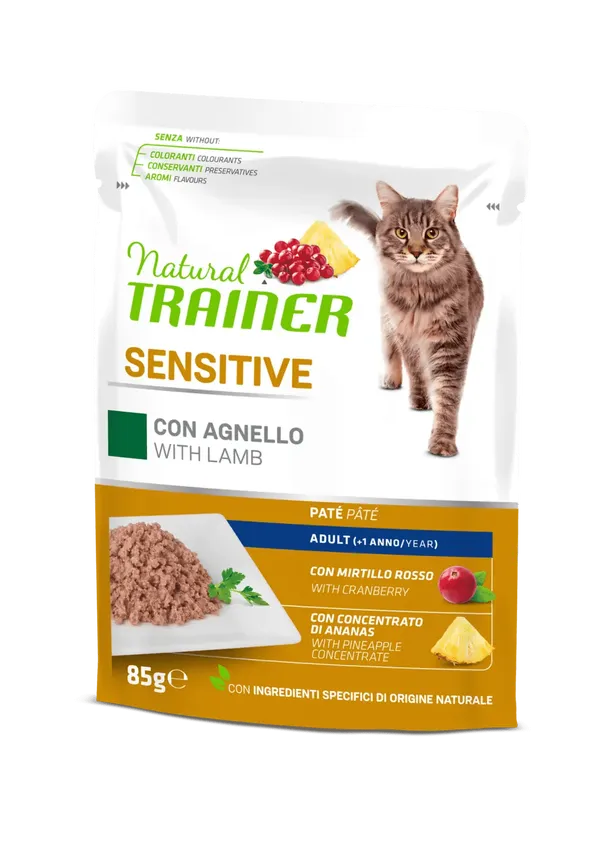 Natural Trainer Sensitive Adult Bocconcini in Salsa 85g