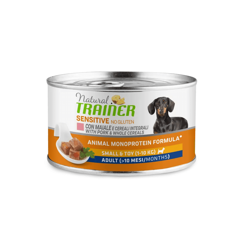 Trainer Sensitive Paté Monoproteico Small&Toy Adult 150g Maiale
