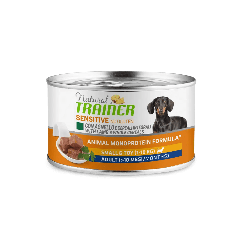 Trainer Sensitive Paté Monoproteico Small&Toy Adult 150g Agnello