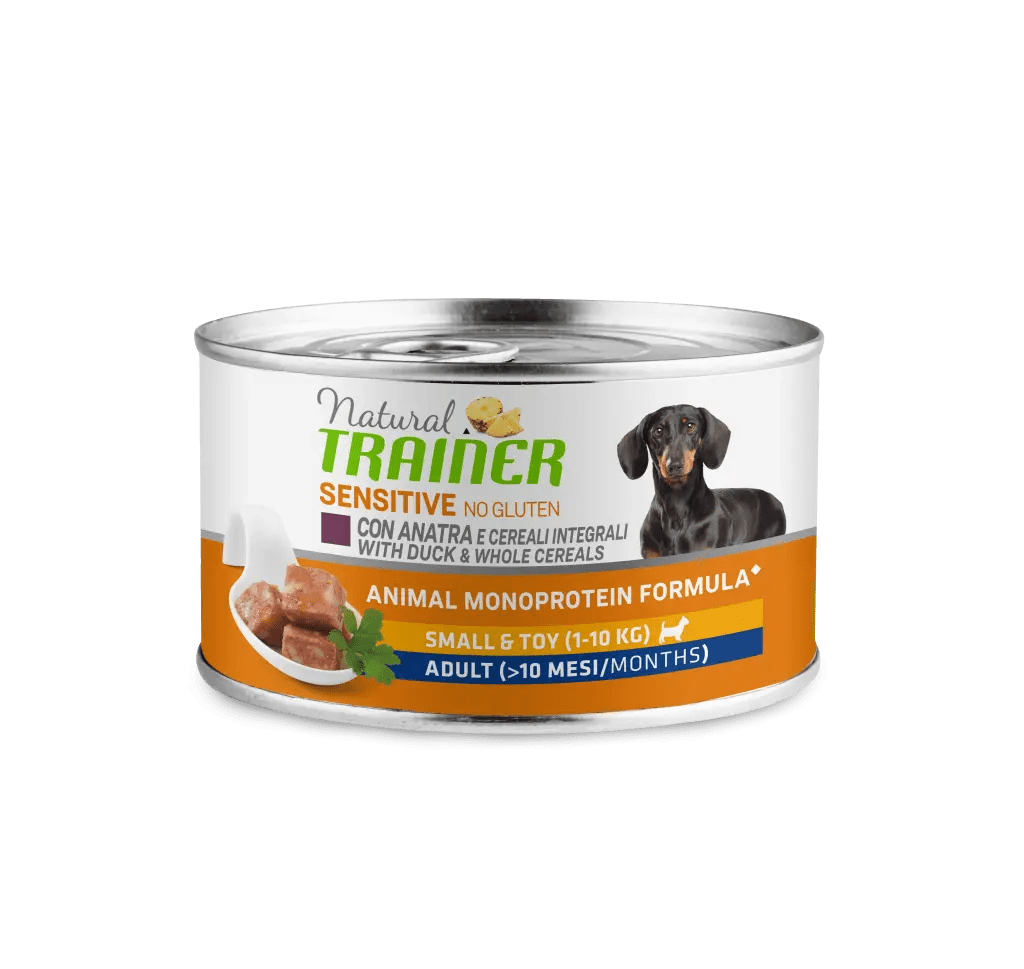 Trainer Sensitive Paté Monoproteico Small&Toy Adult 150g Anatra