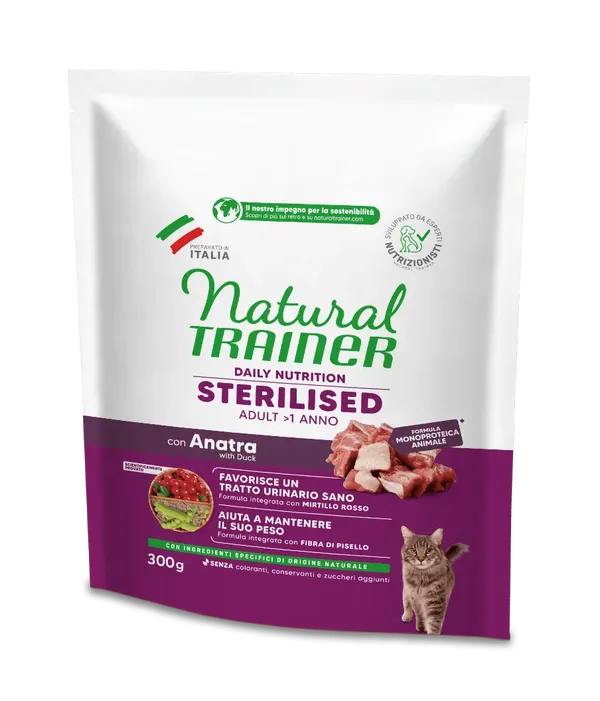 Natural Trainer Sterilised con Anatra