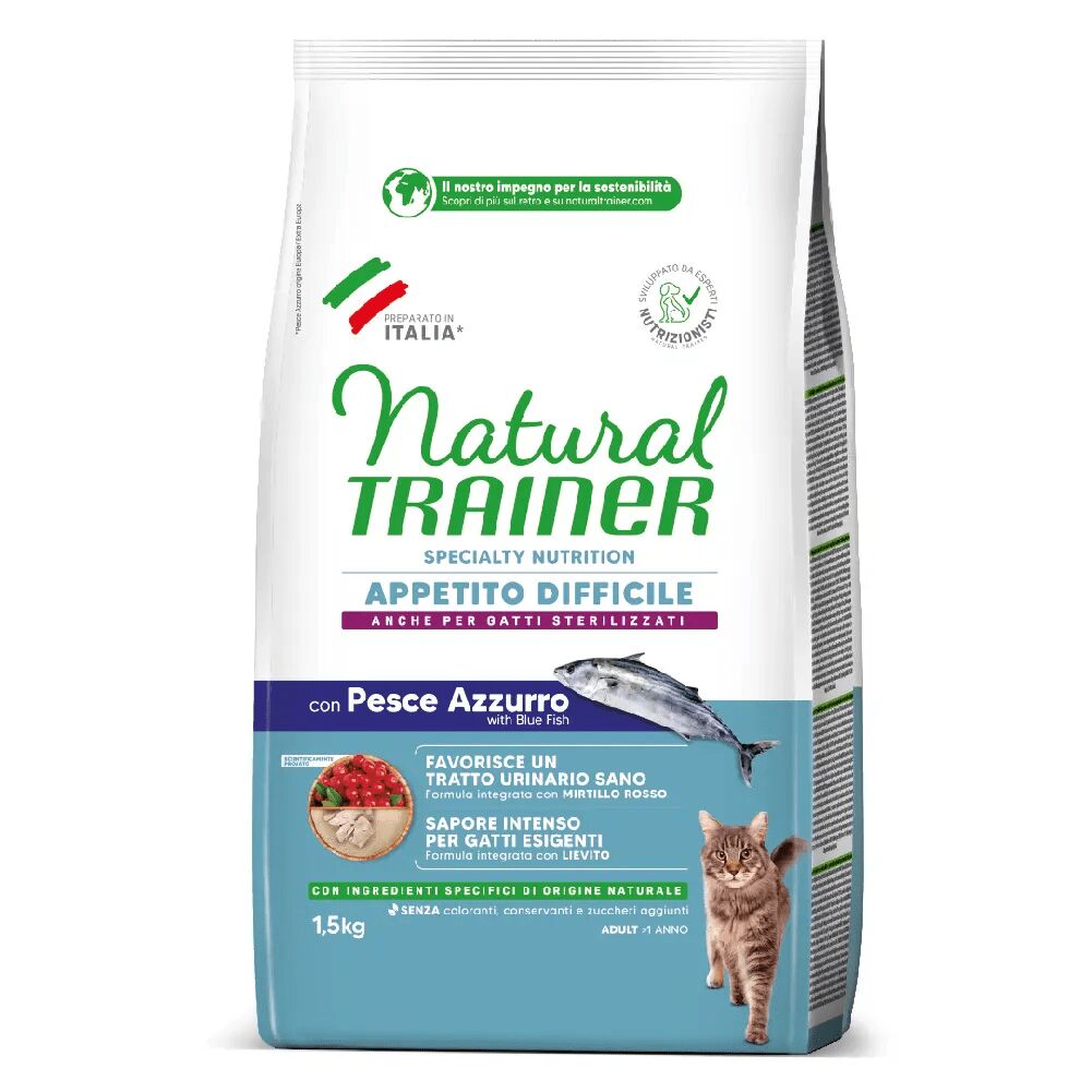 Natural Trainer Appetito Difficile con Pesce Azzurro 1.5kg