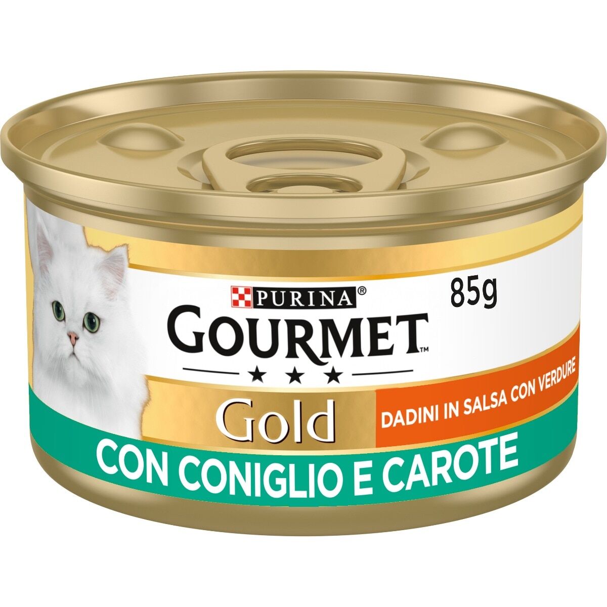 Gourmet Gold Dadini in Salsa 85gr Coniglio e Carote