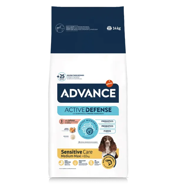 Advance Sensitive Adult Medium/Maxi Salmone – Crocchette al Salmone per Cani Adulti di Taglia Media e Grande