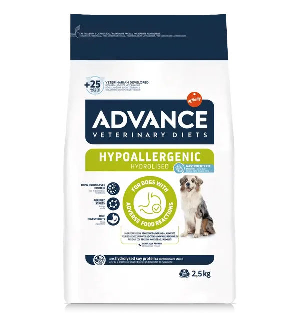 Advance Veterinary Diets Hypoallergenic All Breeds – Crocchette Dietetiche Ipoallergeniche per Cani di Tutte le Taglie