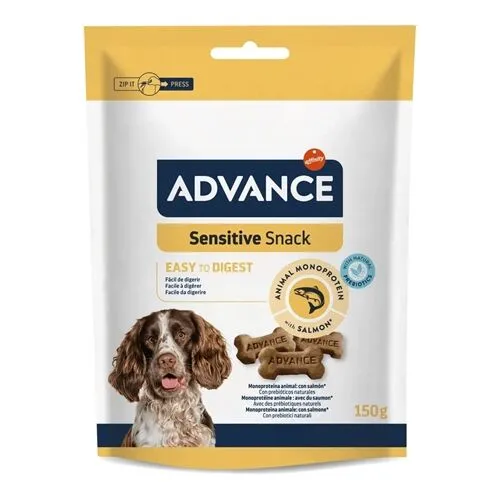 Advance Snack Sensitive 150 g – Snack per Cani Sensibili con Digestione Delicata