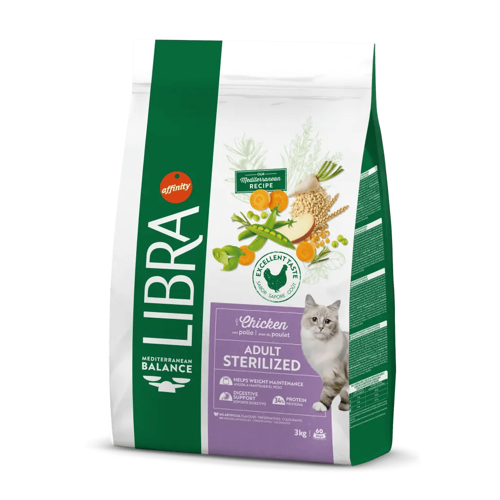 Libra Adult Sterilized con Pollo 3kg