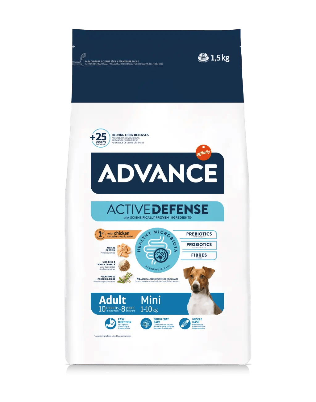 Advance Sensitive Mini Adult Pollo 1,5kg - Crocchette per Cani Sensibili