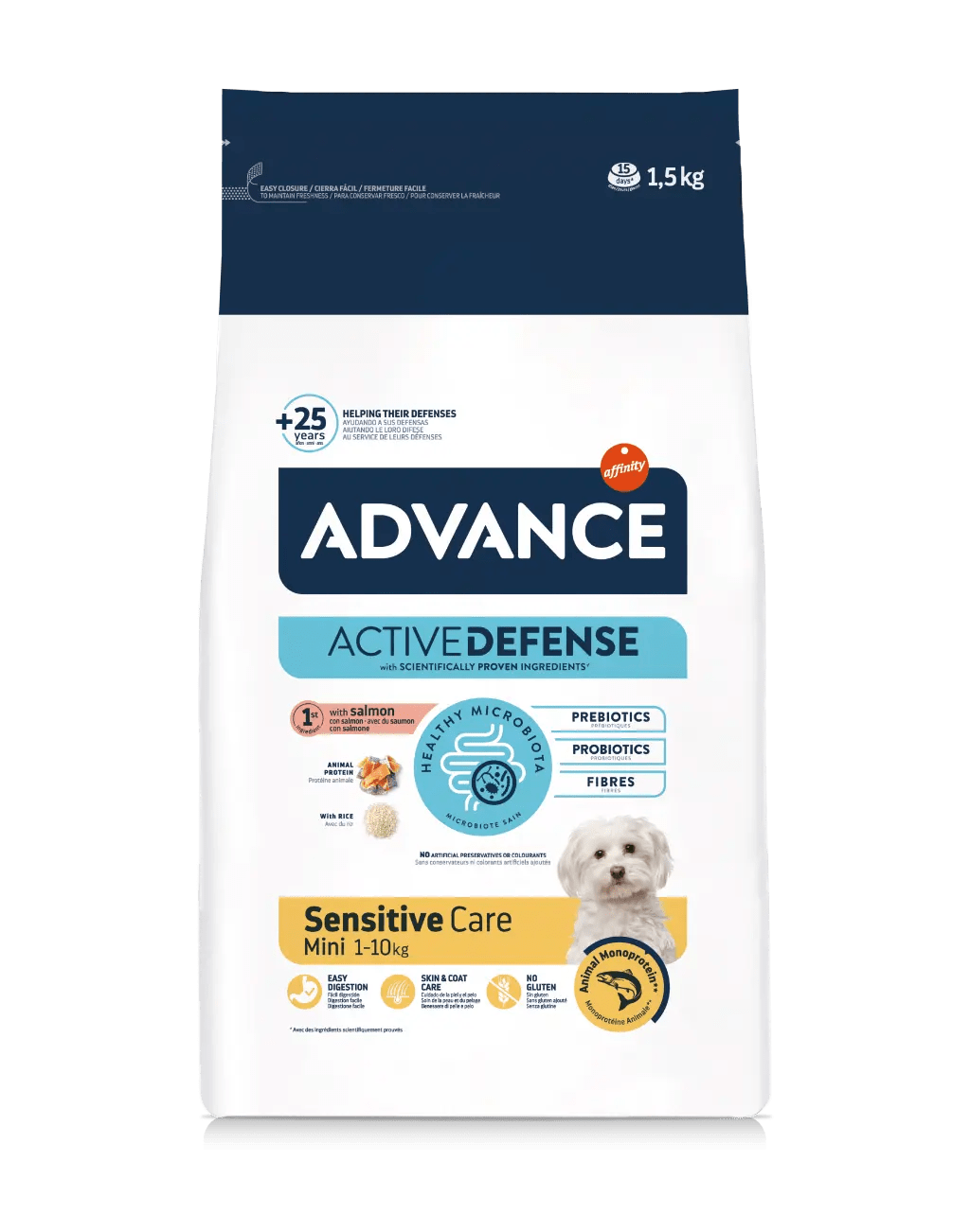 Advance Sensitive Mini Adult Salmone 1,5kg