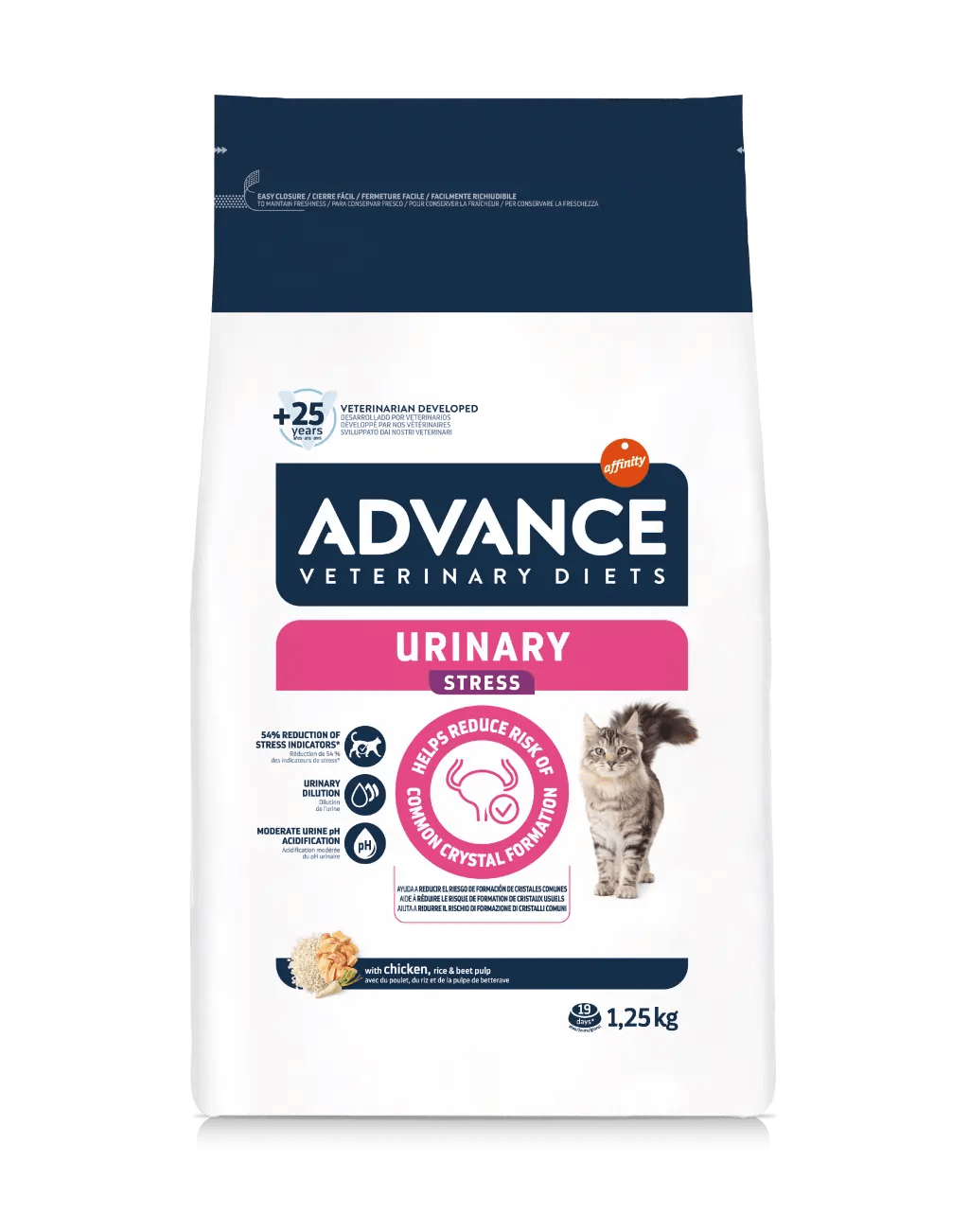 Advance Veterinary Diets Urinary Stress 1,25Kg