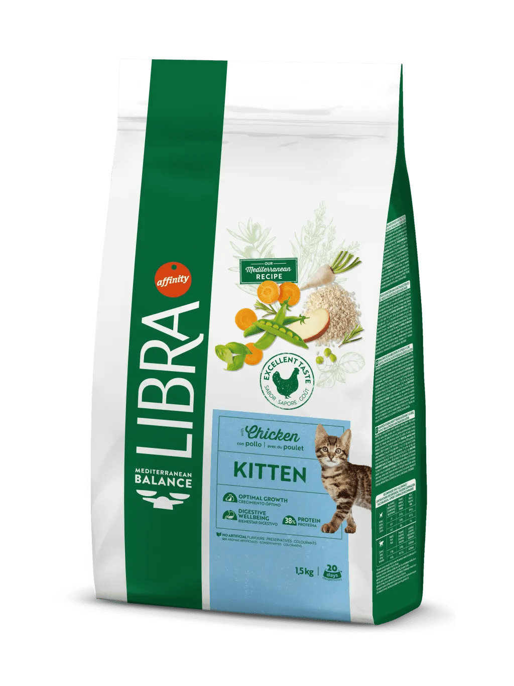 Libra Kitten Pollo e Riso 1,5Kg