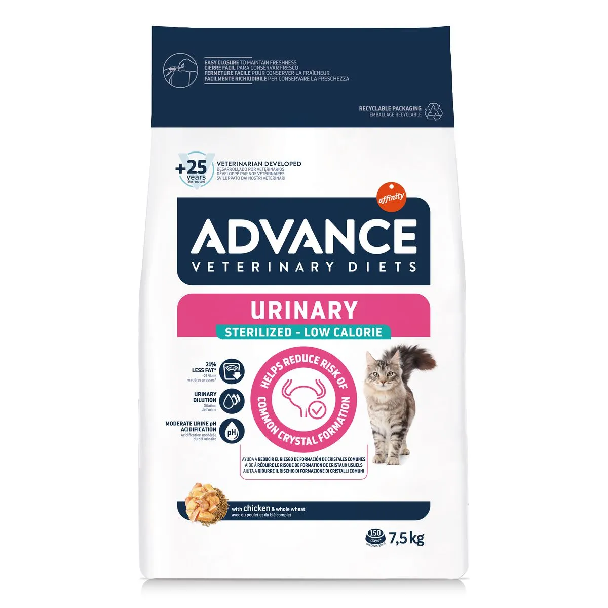 Advance Veterinary Diets Urinary Sterilised 7,5kg