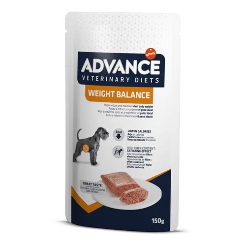 Advance Veterinary Diets Weight Balance 150 g – Alimento Dietetico per Cani in Sovrappeso