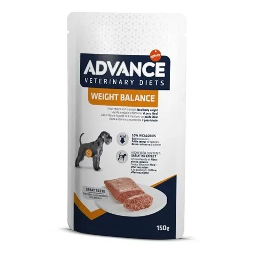 Advance Veterinary Diets Weight Balance 150 g – Alimento Dietetico per Cani in Sovrappeso