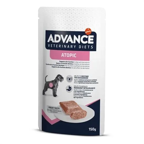 Advance Veterinary Diets Atopic 150 g – Alimento Dietetico per Cani con Dermatite Atopica