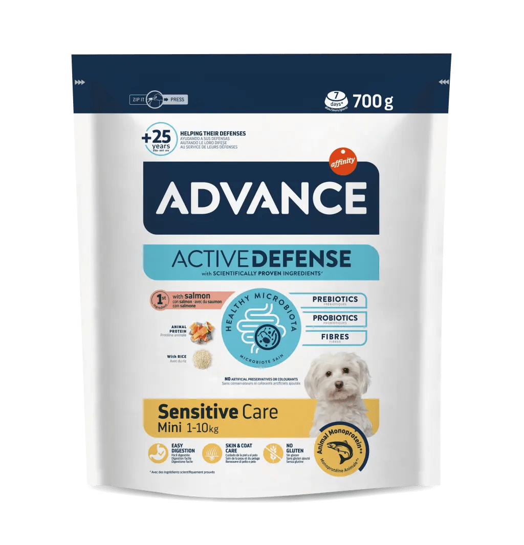 Advance Sensitive Mini Adult Salmone 700g