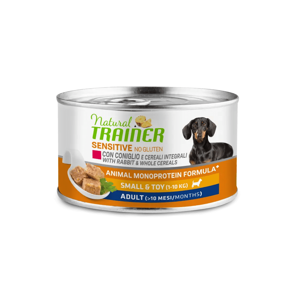 Trainer Sensitive Paté Monoproteico Small&Toy Adult 150g Coniglio