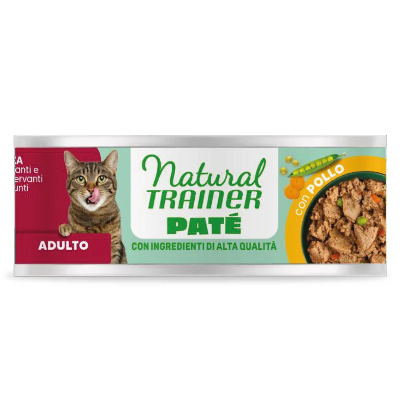 Natural Trainer Adult Paté Pollo 85g