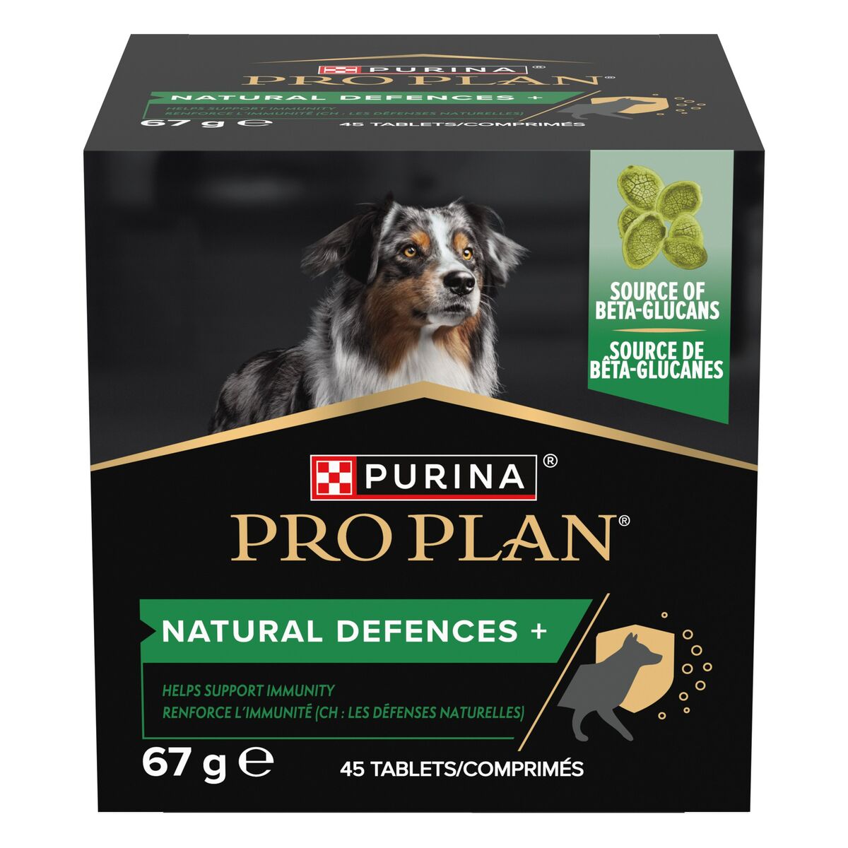 Purina Pro Plan Natural Defences+ Integratore per Cani 67 g – Supporto alle Difese Immunitarie con Postbiotici