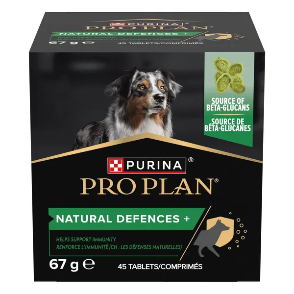 Purina Pro Plan Natural Defences+ Integratore per Cani 67 g – Supporto alle Difese Immunitarie con Postbiotici