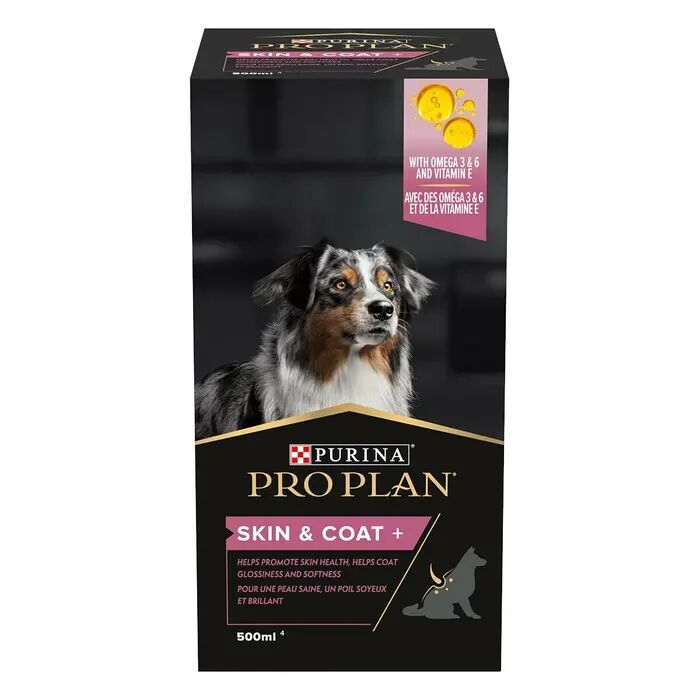 Purina Pro Plan Skin & Coat Integratore per Cani 500 ml – Supporto per Pelle Sana e Pelo Lucido