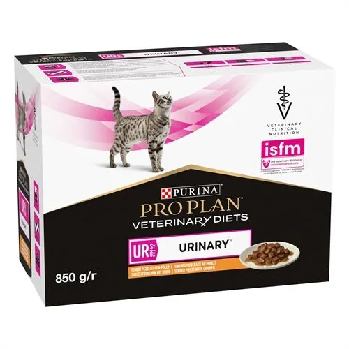 Purina ProPlan Veterinary Diets UR Urinary Pollo - 10x85g