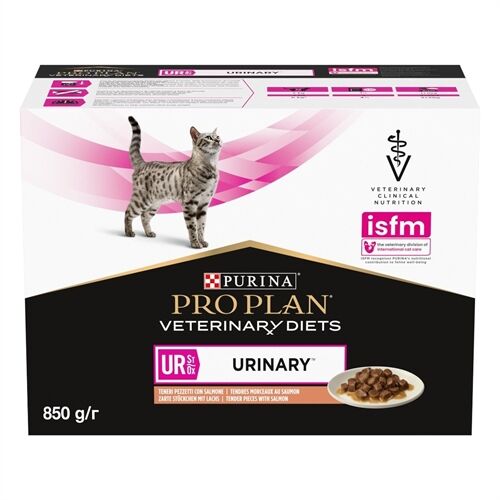 Purina ProPlan Veterinary Diets UR Urinary Salmone - 10x85g
