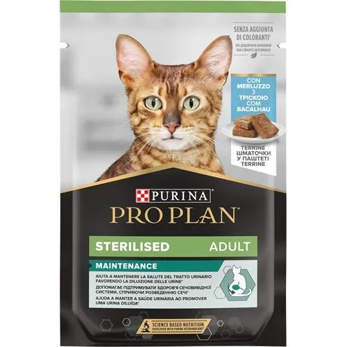 Purina Proplan Sterilised Paté Merluzzo 75g