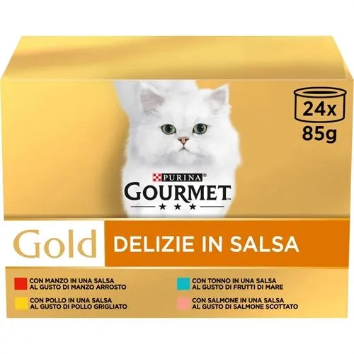 Gourmet Gold Multipack Delizie in Salsa 24x85g
