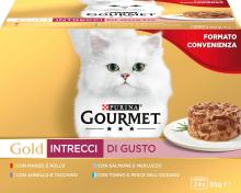 Gourmet Gold Multipack Intrecci di Gusto 24x85g