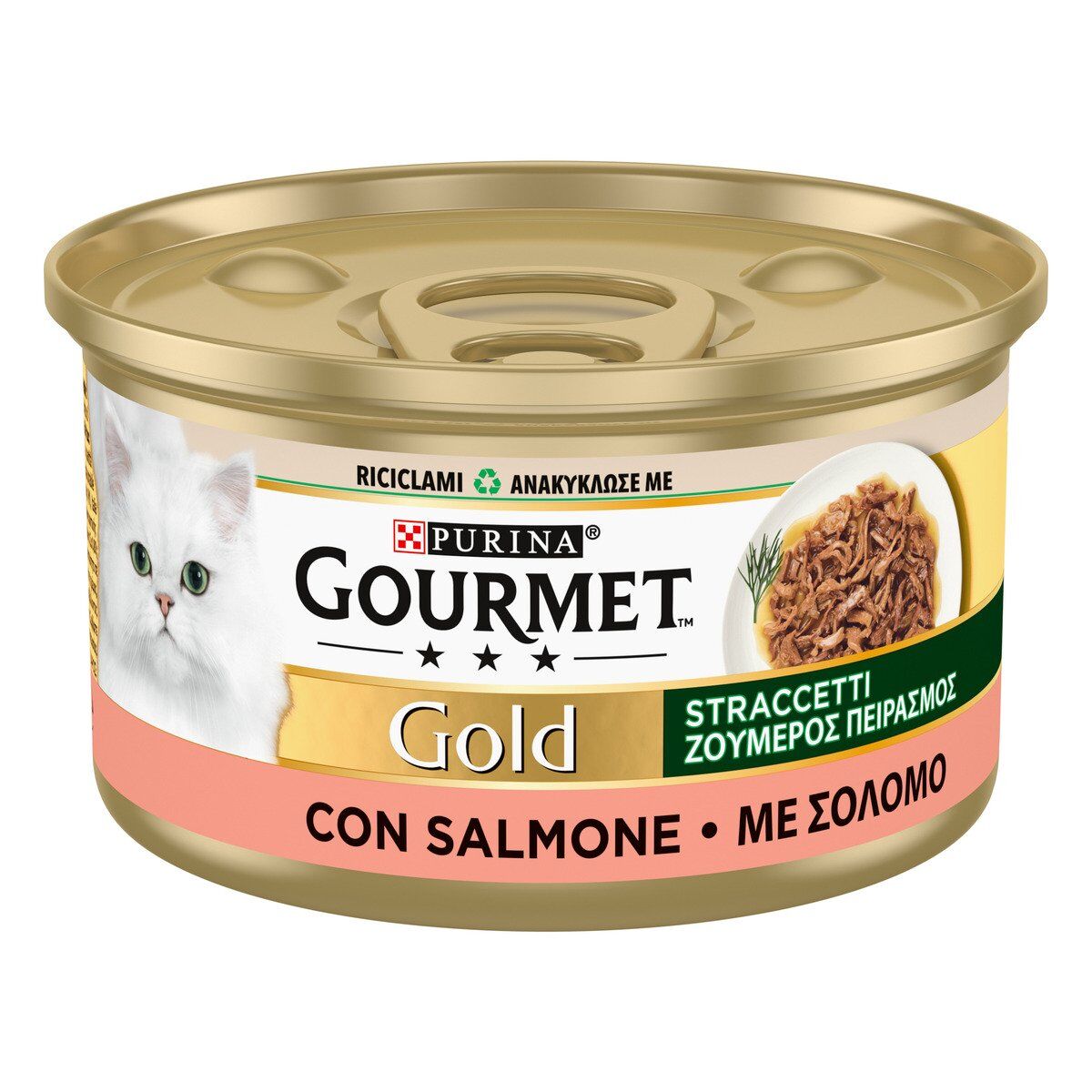 Gourmet Gold Straccetti 85gr Salmone
