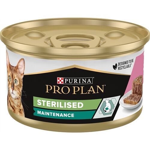 Purina ProPlan Sterilised Paté Salmone e Tonno 85g