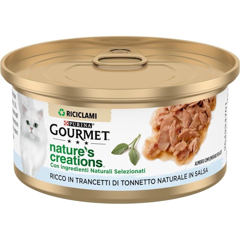 Gourmet Nature's Creations 70g Trancetti di Tonnetto in Salsa