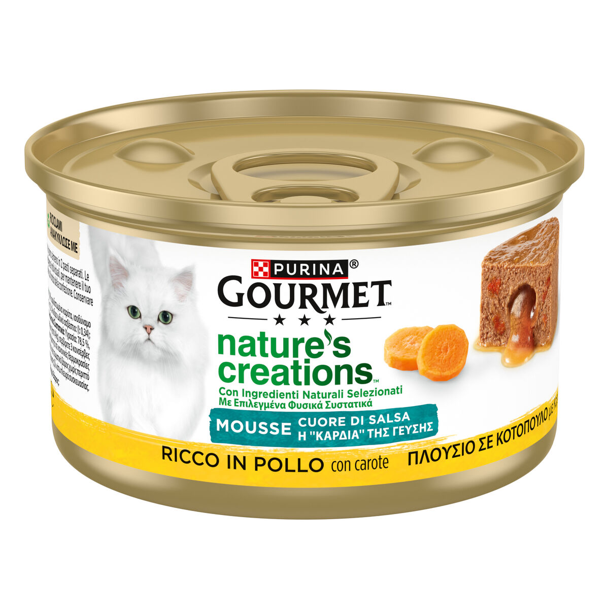 Gourmet Nature's Creations 85g Mousse Pollo e Carote