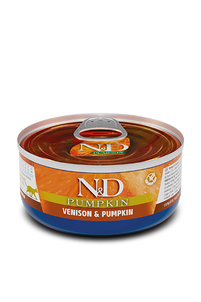 N&D Pumpkin Feline 70g Cervo e Zucca