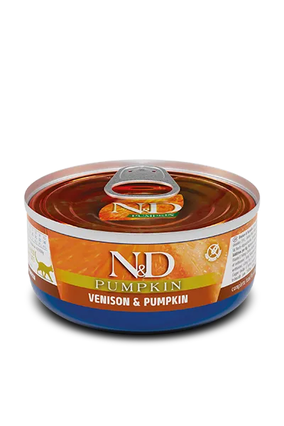 N&D Pumpkin Feline 70 g – Alimento Umido Completo Grain Free  per Gatti Adulti