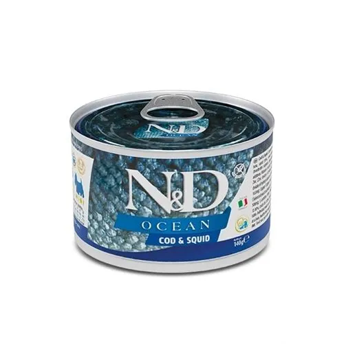 N&D Ocean Canine 140 g – Alimento Umido Completo al Pesce per Cani Adulti