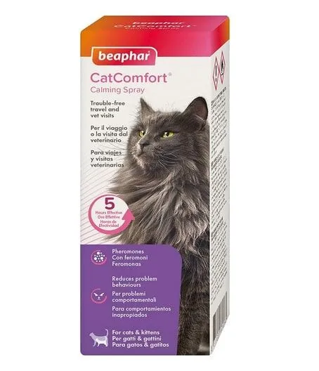 Beaphar Cat Calming Spray 60ml - Antistress Naturale per Gatti