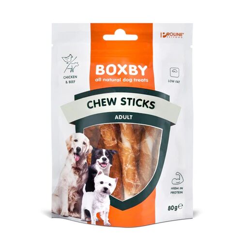 Boxby Sticks con Pollo 80 g – Snack da Masticare per Cani