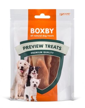 Boxby Strisce Dentali con Pollo 90 g – Snack Dentale per Cani