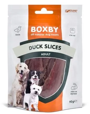Boxby Strisce Dentali con Anatra 90 g – Snack Dentale per Cani