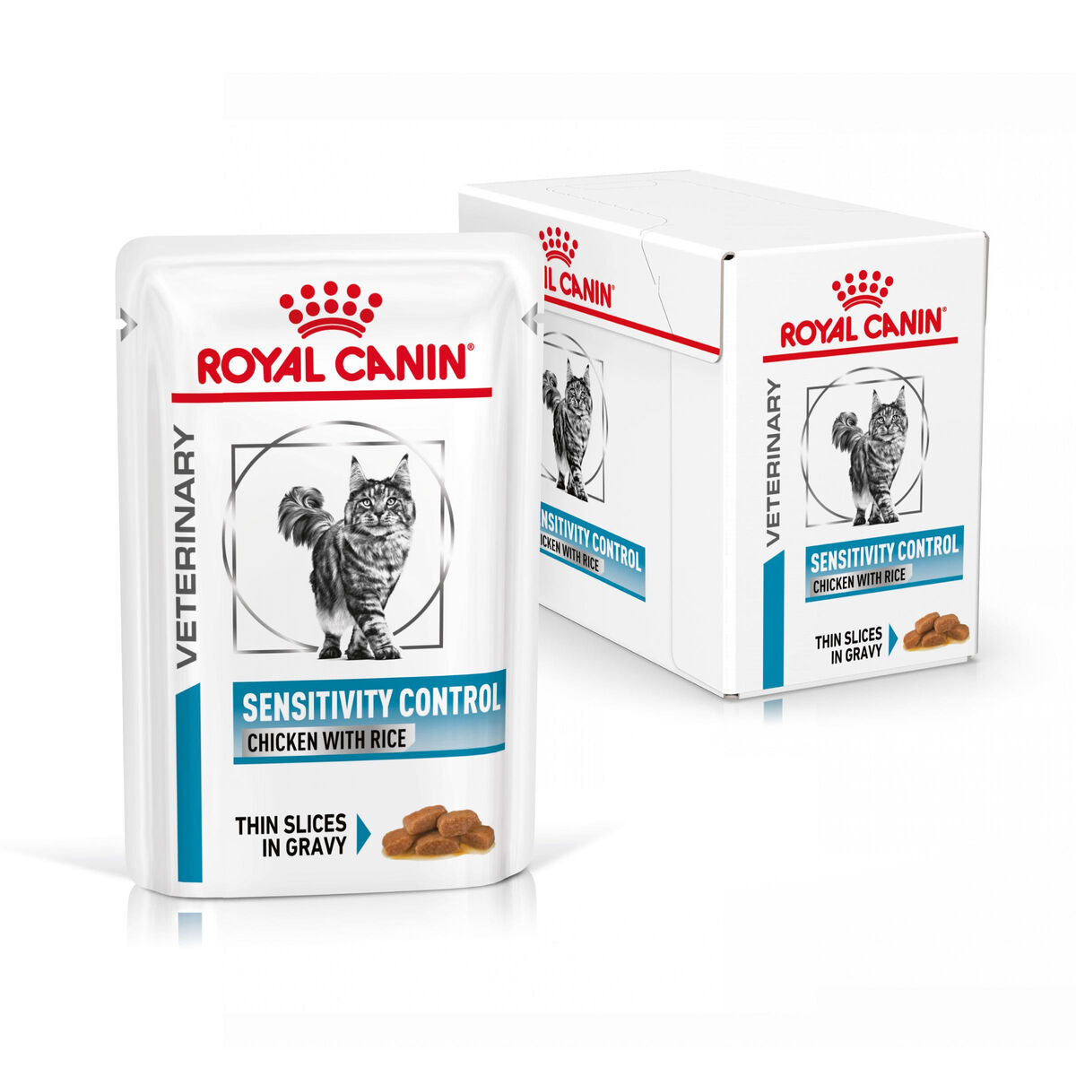 Royal Canin Sensitivity Control in Salsa 12x85g – Alimento Dietetico Completo per Gatti con Sensibilità e Intolleranze Alimentari