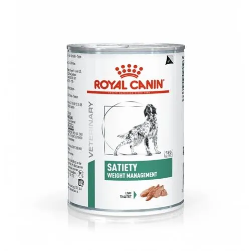 Royal Canin Satiety Weight Management 410 g – Alimento Umido Dietetico Completo per Controllo e Perdita di Peso
