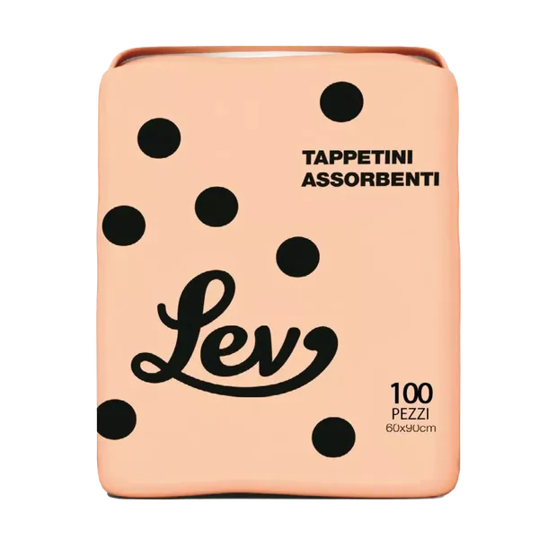 Lev Tappetini Igienici Assorbenti per Cani 60x90cm - 100pcs